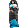 Мешок спальный NATUREHIKE CW400 NH18C400-D с гусинным пухом, размер М, черный, 6927595761663