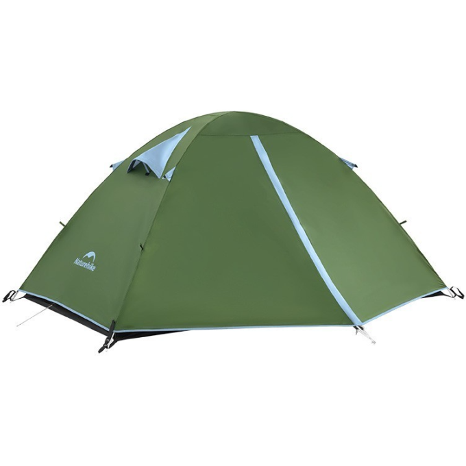 Палатка NATUREHIKE BLEIK SERIES CNK2550WS038 Type A, двухместная, зеленая 6977465863560